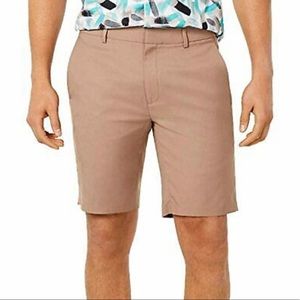 Alfani Men's AlfaTech Stretch Waistband 9" Shorts Fresh Cement 36